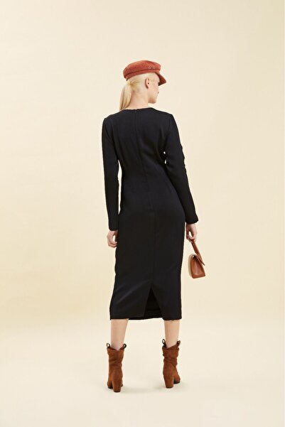 VERDA Cup Detailed Dress