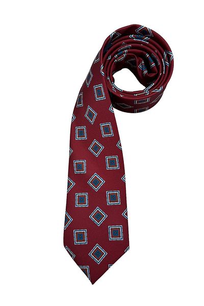 CROATE 100% Microfiber Patterned Tie