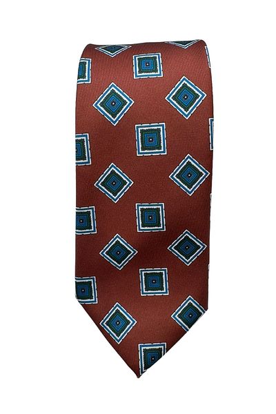CROATE 100% Microfiber Patterned Tie