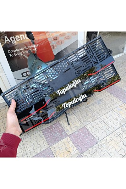Nar Promosyon Adınıza Firmanıza Kişiye Özel 1. Kalite Pleksi Oto Plakalık 2 Adet