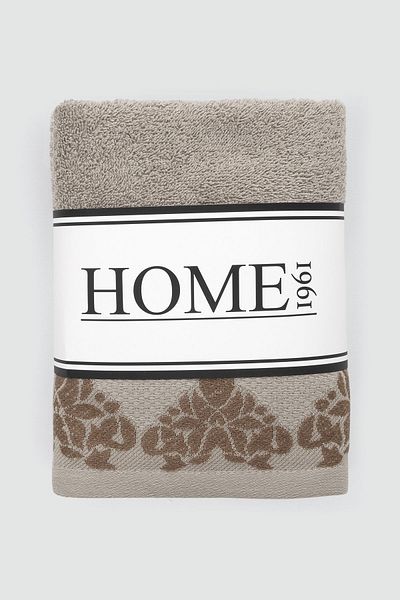 HOME 1961 Σετ πετσετών 50x90 με μοτίβο μαλακό ζακάρ 2 - Υψηλή απορρόφηση νερού (βαλβίδα)