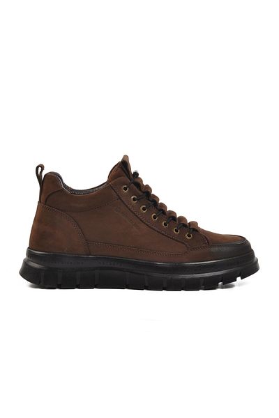 Hammer Jack Alfy 102 24867 Ανδρικές μπότες από γνήσιο δέρμα Nubuck καφέ