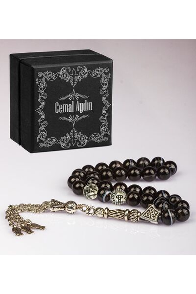 EJOYA Kişiye Özel Kutusunda Doğal Kedigözü Taşlı Tesbih 113363