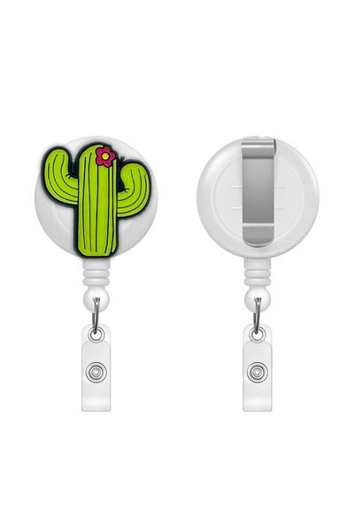 PABALAS Cactus Figured Yoyo Collar Card Holder