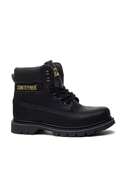 AlbiShoes Cizme termice unisex de iarnă pentru bărbați și femei - rezistente la apă și frig, model de pisică cu talpă anti-alunecare (36-44)