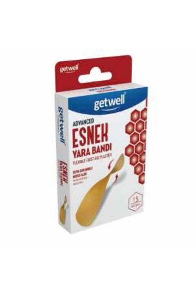 Getwell 15 قطعة من الضمادات المرنة المتقدمة المقاومة للماء