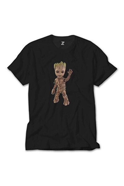 Butik Μπλουζάκι Groot Baby Μαύρο