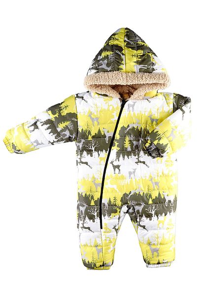Merdia Deer Patterned Fur Inside Cosmonot/Astronot