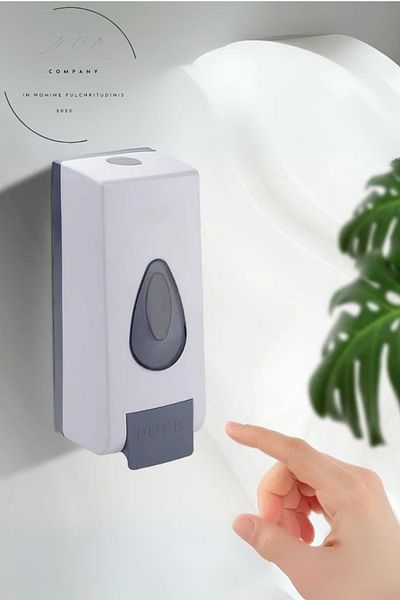 FORSEİ LUCA Επιτοίχιο Push Liquid Soap Πλυντήριο πιάτων Χειροκίνητος Διανομέας Σαπουνιού Δοχείο υγρού σαπουνιού 350ml