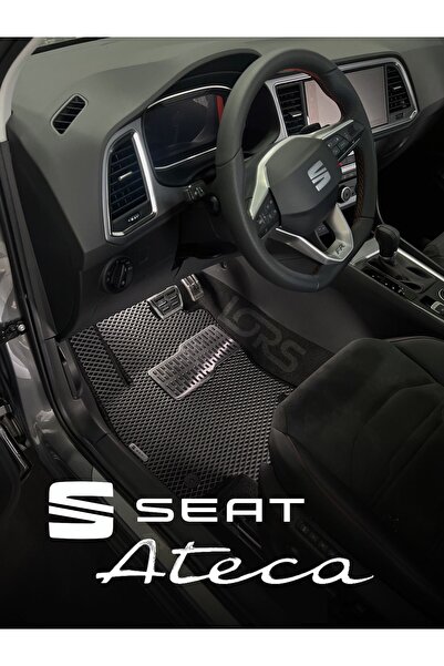 LORS SEAT ATECA 2024 EVA OTO PASPAS TAKIMI VE TOPUKLUK (antrasit-siyah)