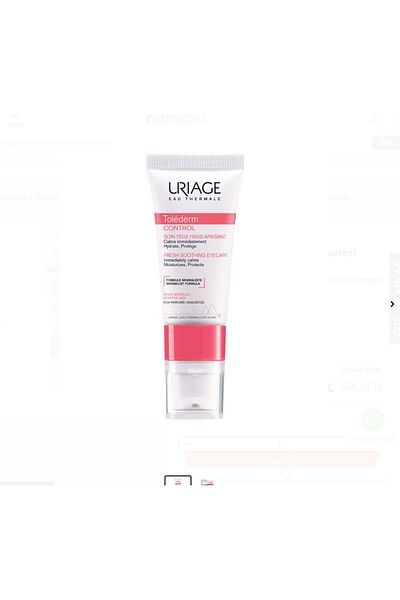 Uriage Tolederm Control Eye Contour Care Cream 15 ml