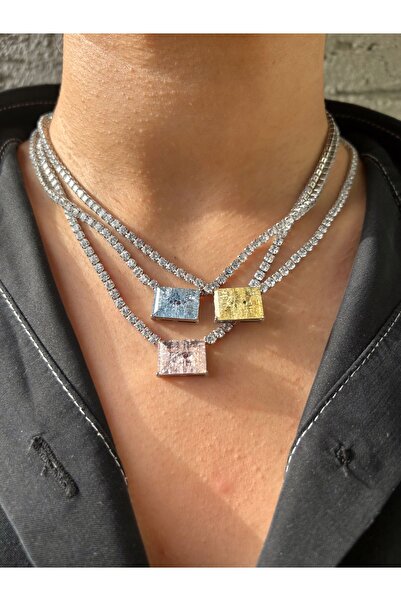 Store Taş Su Yolu Kolye