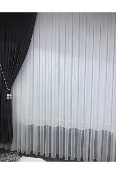 Vinaldi Bambu keten tül perde TOP HALİNDE SATIŞ