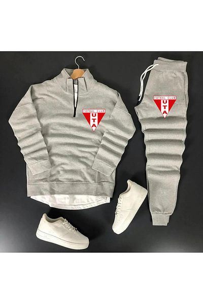 Pisa Art Uta Arad Sweatshirt + Sweatpants 2-Piece Combo Set
