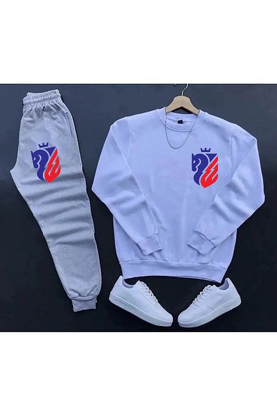 Pisa Art Botosani Sweatshirt + Sweatpants 2-Piece Combination Set