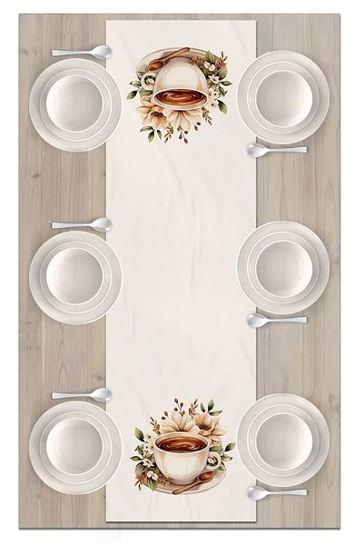 Bertille Home Autumn Series 140X40 cm Digital Printed Runner (Halloween Autumn)