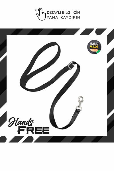 ZOBS Hands Free Travel Strap Hands Free Leash Travel Leash 280 cm
