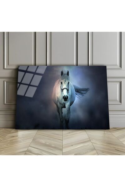 Harikabirev HARİKABİREV | PICTURĂ PE CAVAL ALB DE STICLA INESPRIMĂBILĂ (TEMPE...