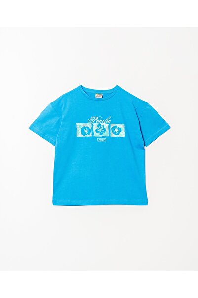 Mışıl Kids Tricou pentru fete PACIFIC 1954 cu imprimeu floral