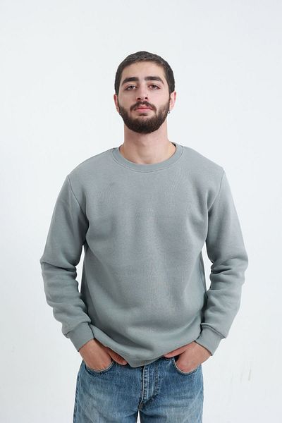 TKT Μαλακό ύφασμα 3 Thread Ανδρικό Crew Neck Sweat Puff