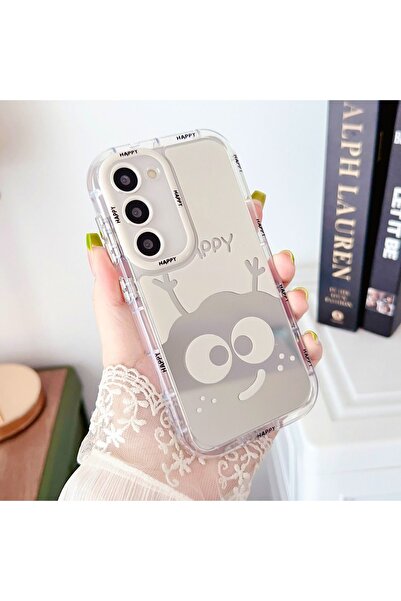 Hatreds Samsung Galaxy A25 5G Uyumlu Kılıf Sevimli Desenli Yazılı Renkli Kame...