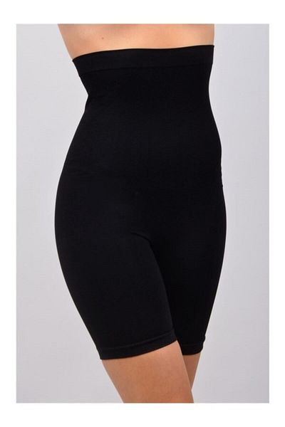 Elite Life Women's Black Belly and Leg Area Corset
