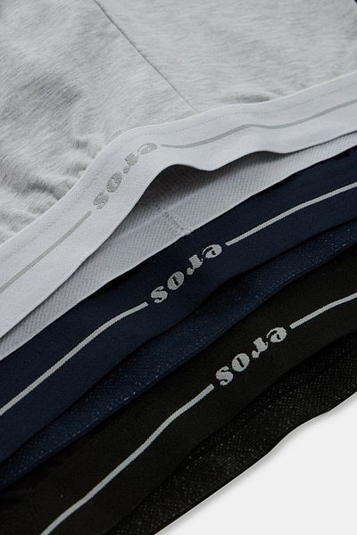 Eros Ανδρικά 3 Πακέτα Πολύχρωμα Lycra Cotton Boxers EQ.RU.SO.0K.KA1.5