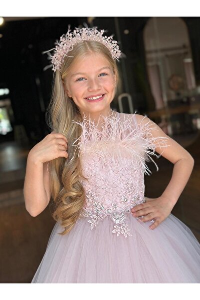 ugurbocegicocukdunyası Set de 2 rochii de seara pentru copii Buburuza cu pene...