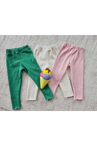 ALYA Baby Kids Stretchy Corded Camisole Leggings Set