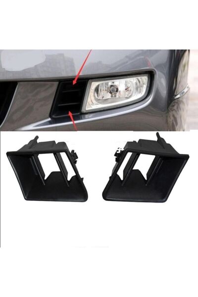 Genel Markalar HONDA CİVİC FD6 UYUMLU SİS FARI LAMBA ÇERÇEVESİ SAG+SOL TAKIM ...