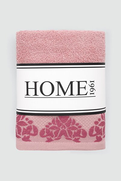 HOME 1961 50x90 М'який жакардовий рушник з візерунком, набір з 2 штук - висока водопоглинання (клапан)