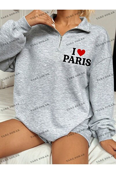 Adrift Ženska majica Y2K - Pola rajsferšlusa KOD1304