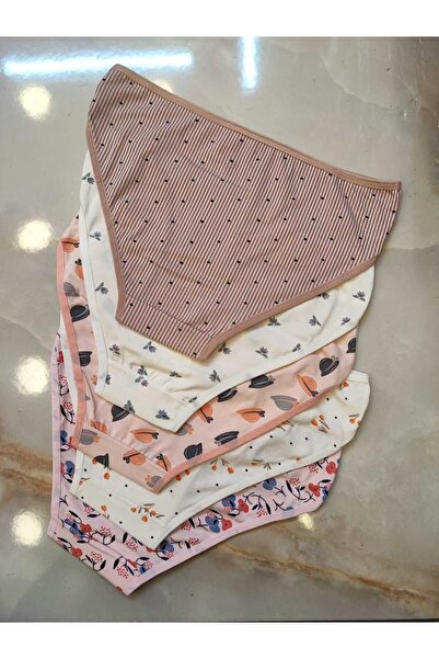 AVESŞENER Bikini Chiloți Slip pentru utilizare zilnică Chiloți din bumbac convenabil, pachet de 5