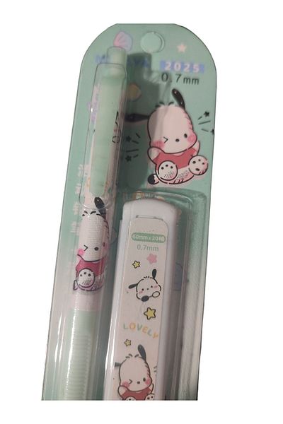 SANRIO Kuromi, Cinnamoroll, Mymelody, Pochocco - Mechanical Lead Versatil Pen with 0.7 mm Tip