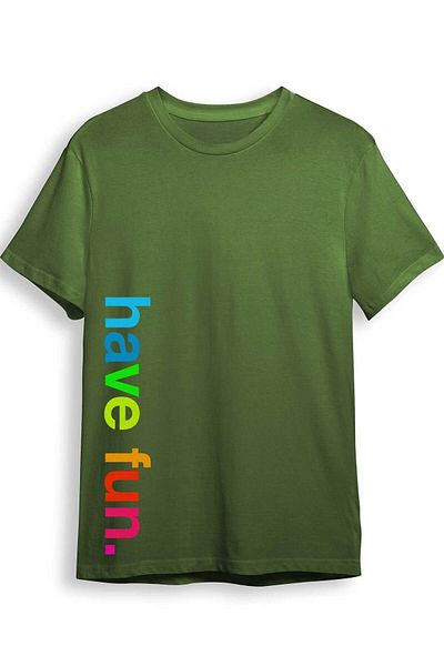 The Baski Μπλουζάκι Premium Khaki από 100% βαμβάκι με στάμπα Have Design