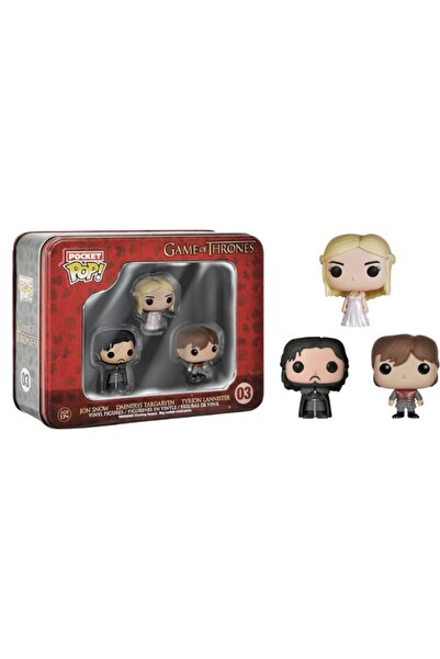 Funko Game of Thrones - Funko Pocket Pop Pack 3 Tin