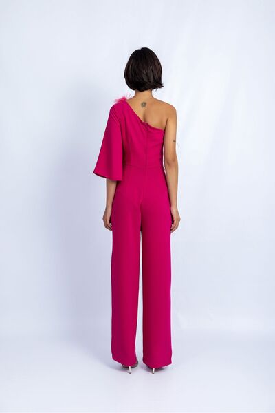 ELİSEV TÜY DETAYLI TULUM