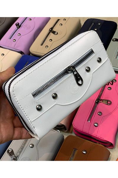 ÇANTA Women's Wallet with Button Detail