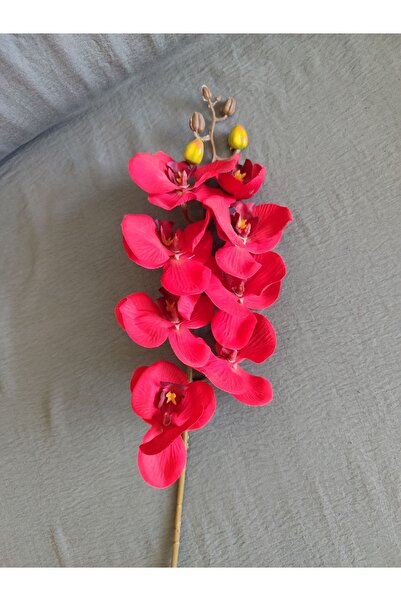 EFİRAZ Dekoratif Kırmızı Yapay Orkide