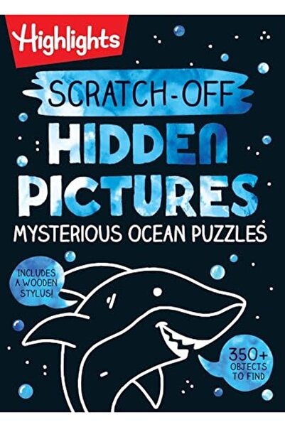 Penguin Random House صور مخفية من لعبة Scratchoff ألغاز المحيط الغامضة