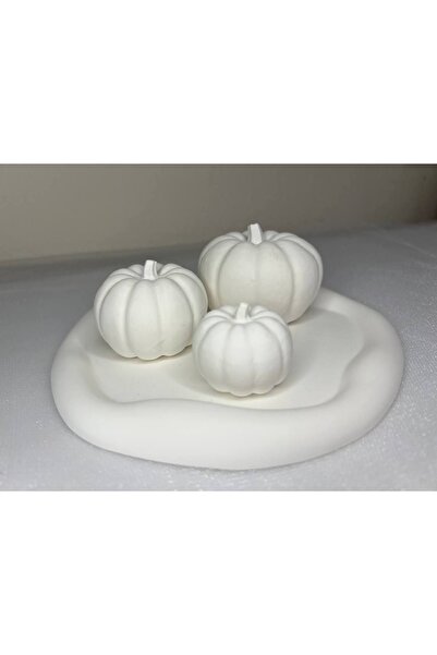 Love Candle Dekor Kabak biblo seti, Sonbahar Dekor, Kabak Dekor