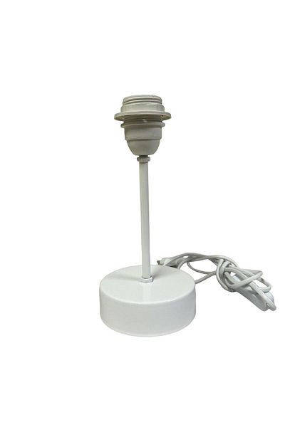 C&A&B KUZEY AVİZE Modern White Metal - Lampshade Base and Table Lamp, Lighting