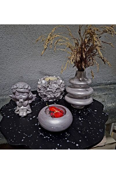 GizHome Özel Tasarım biblo,mumluk, takı kutusu , vazo, sunumluk