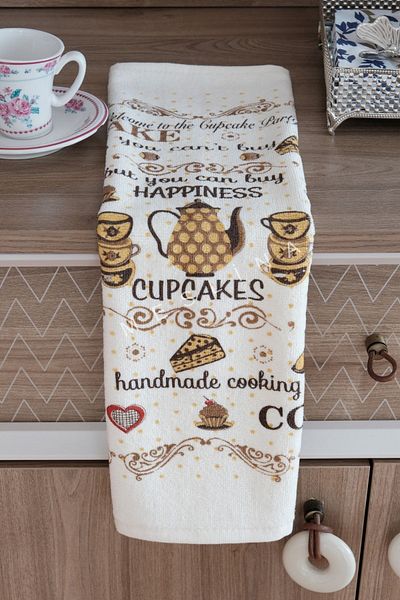 Meslina Home Printed Towel |   30X50 cm Kitchen Towel |   Drying Cloth |   Hand Towel