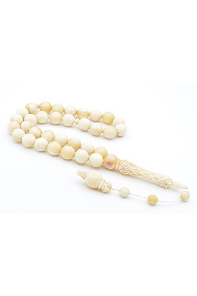 Murty99 مسبحة صلاة على شكل عظمة الحوت كبيرة الحجم منحوتة على شكل كرة أرضية