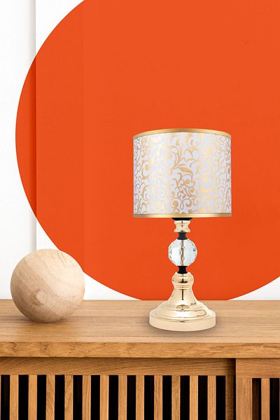 MINIMAL ETICARET VE BILGI TEKNOLOJILERI Omega Crystal Gold Mini Lampshade