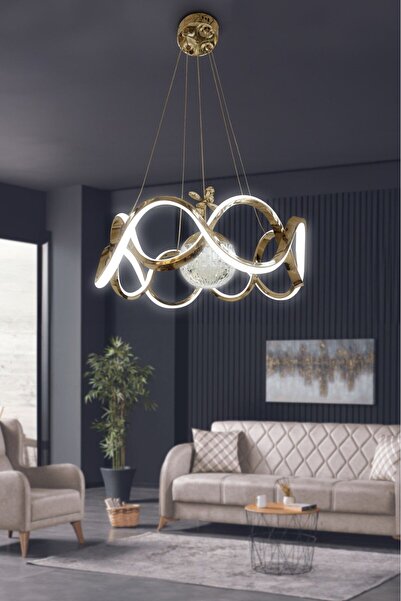 RSCOLLECTIONS Drift modeli  Modern Sarkıt Led Avize