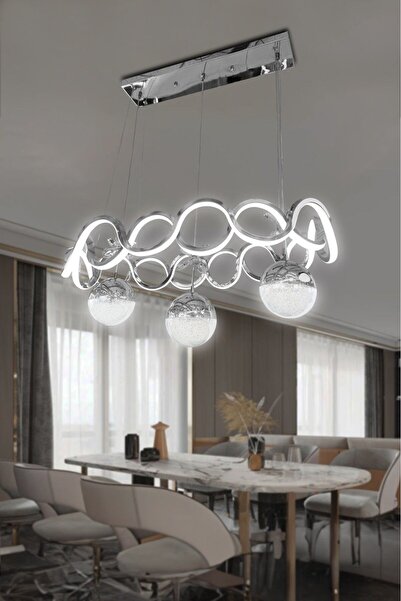 RSCOLLECTIONS Sefa Masaüstü 3 Top Led Avize