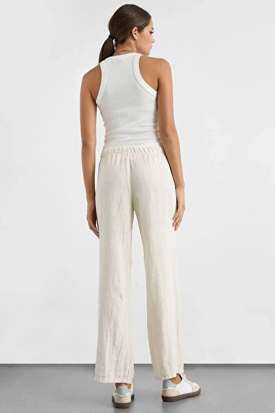 Hiccup Elastic Waist - Straight Fit Trousers