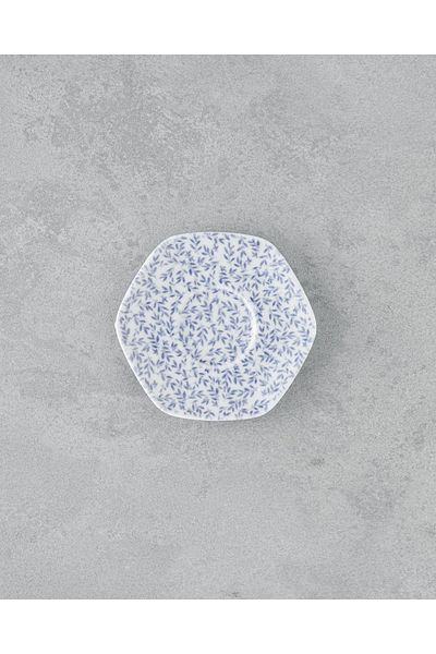 English Home Wendy Bone 11 cm Blue Porcelain Tea Plate